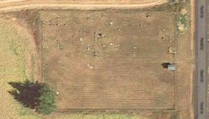 Teakean Cemetery - Satellite View (Google Maps)
